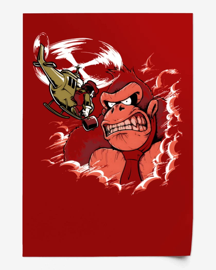 Print Donking Kong