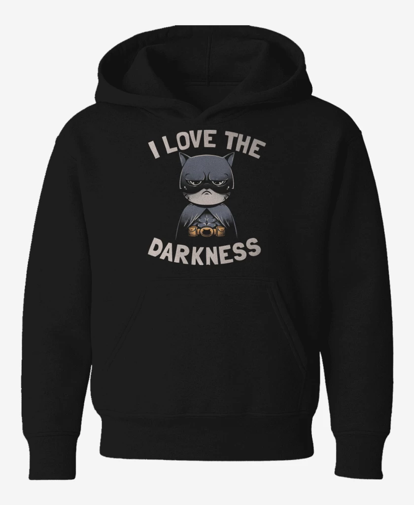 Poleron de niño Negro de I Love Darkness