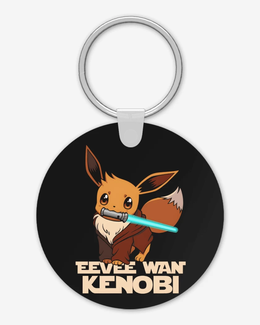 Llavero Eevee Wan Kenobi
