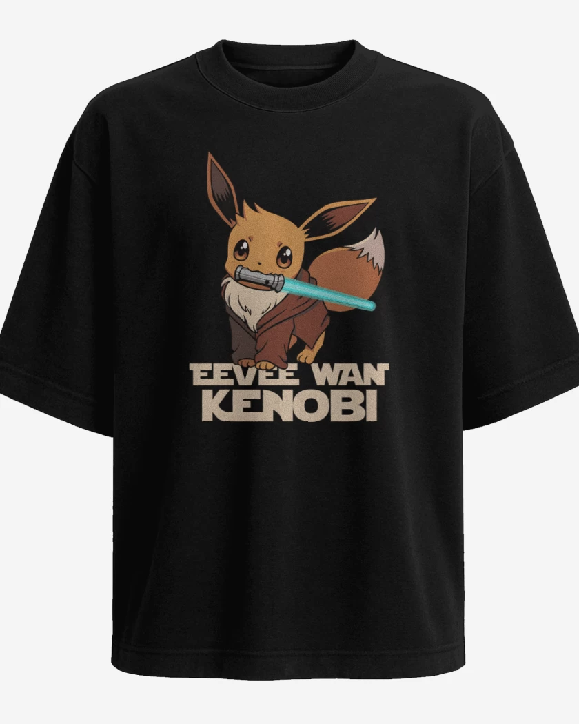 Polera Oversize Eevee Wan Kenobi