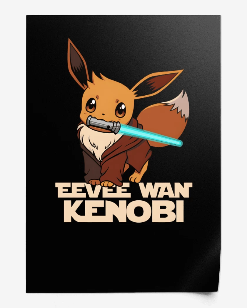 Print Eevee Wan Kenobi