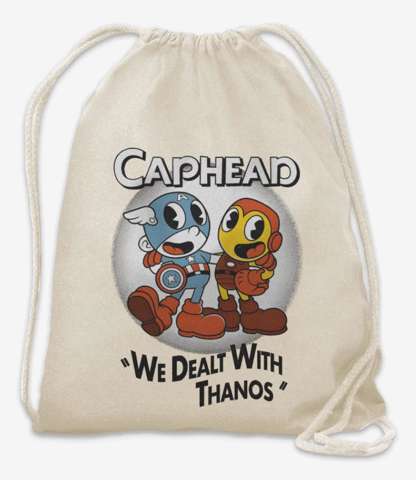 Mochila Blanco de Caphead
