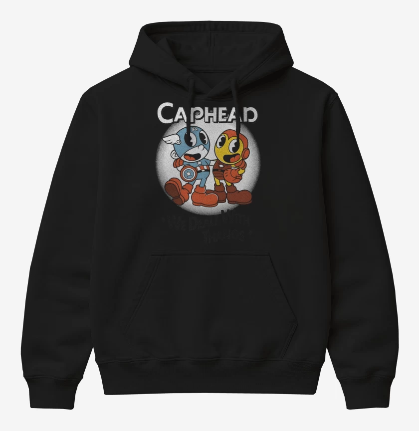 Poleron Canguro básico Caphead