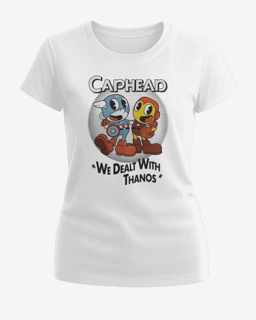Polera de Mujer Blanco de Caphead