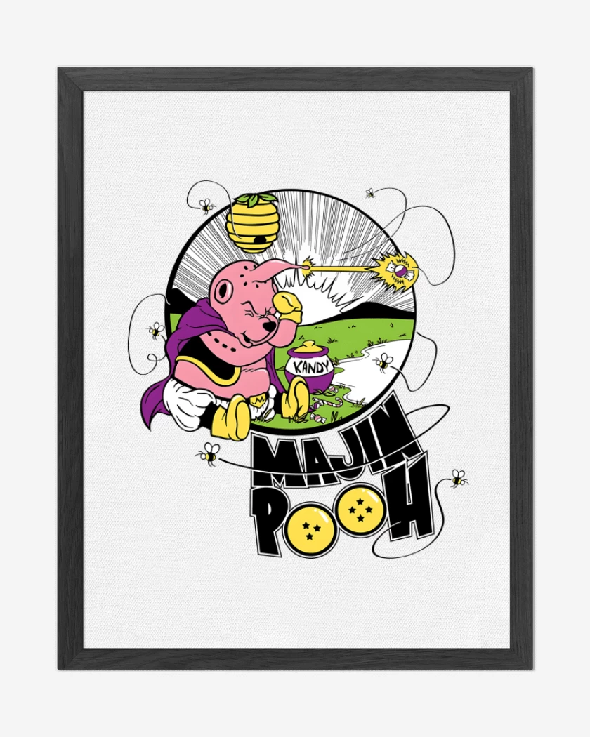 Cuadro decorativo Majin Pooh
