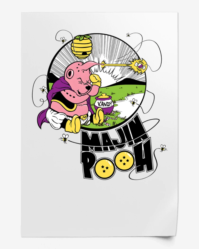 Print Majin Pooh