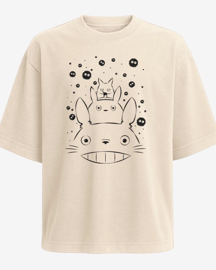 Polera Oversize Beige de Toro
