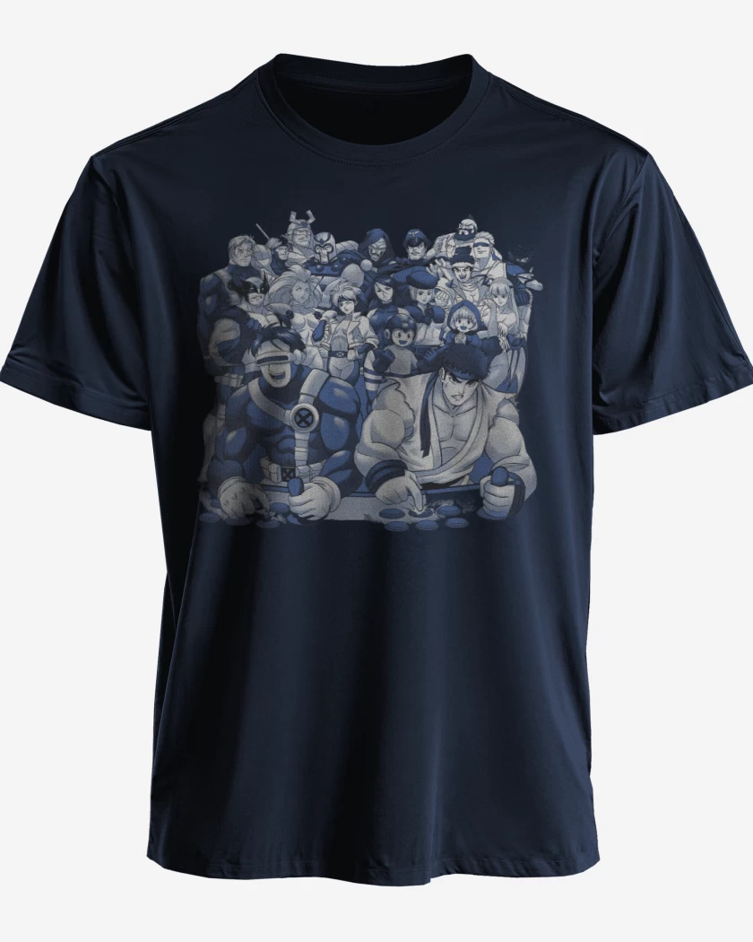 Polera X-Men vs Street Fighter