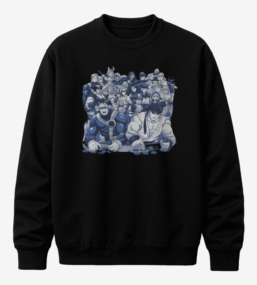 Poleron polo X-Men vs Street Fighter