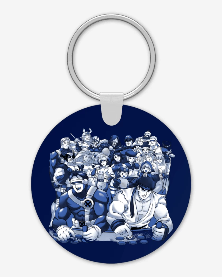Llavero X-Men vs Street Fighter