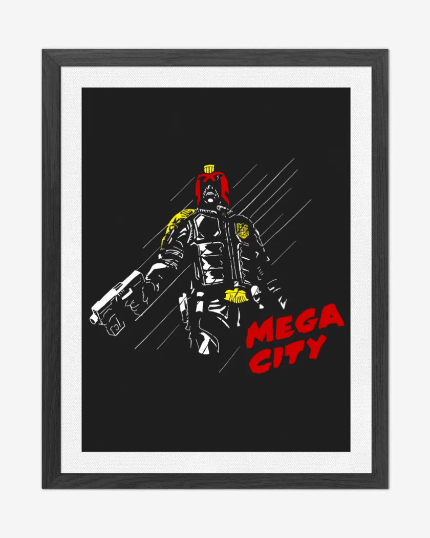 Cuadro decorativo Mega City