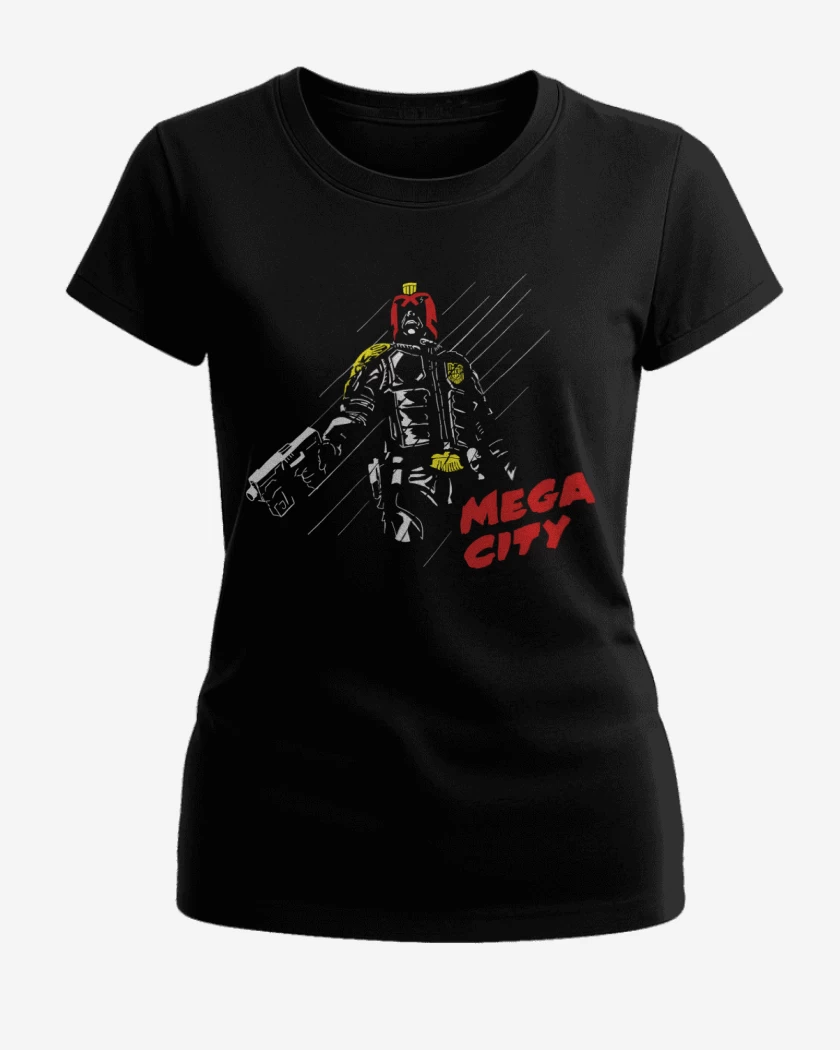 Polera de Mujer Negro de Mega City