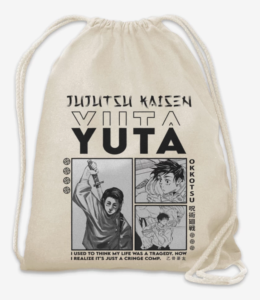 Mochila Blanco de Yuta Okkotsu
