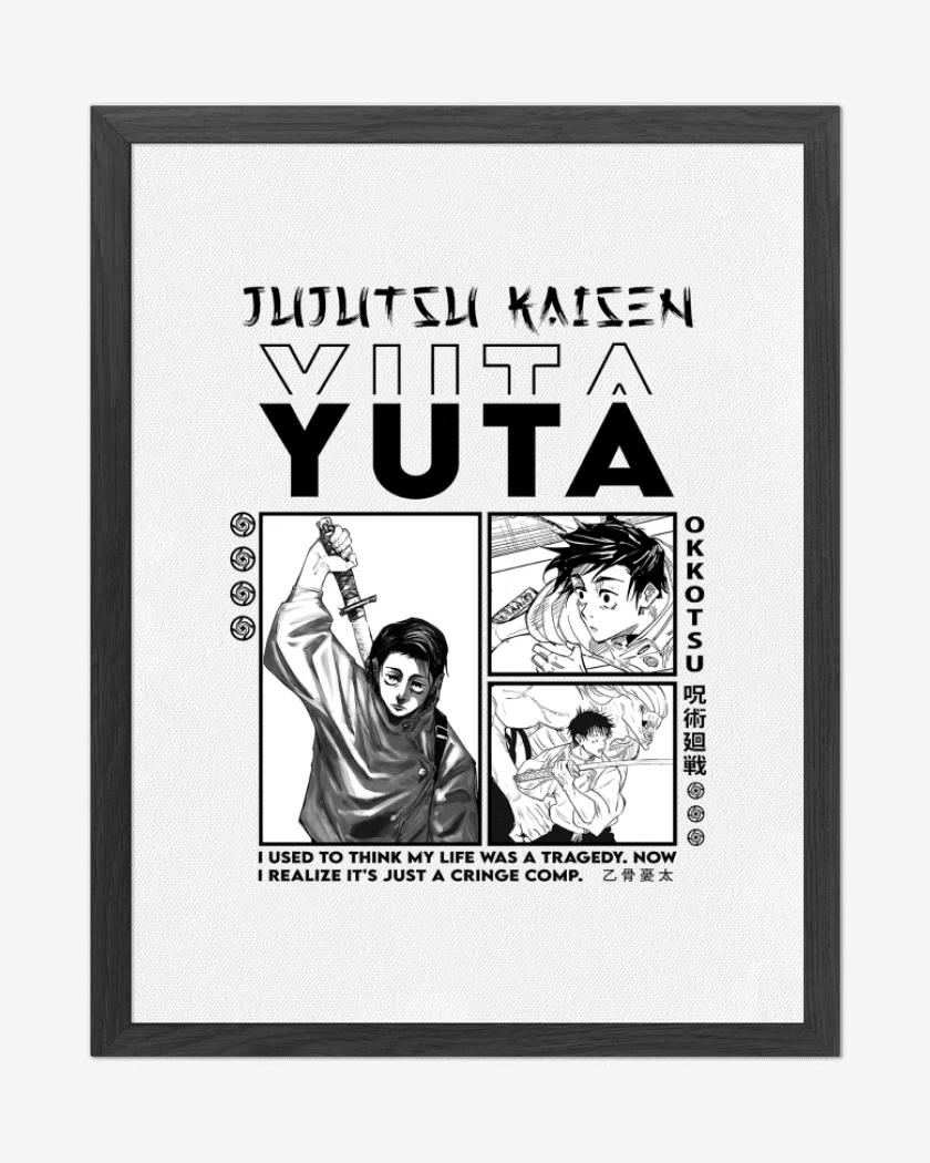 Cuadro decorativo Blanco de Yuta Okkotsu