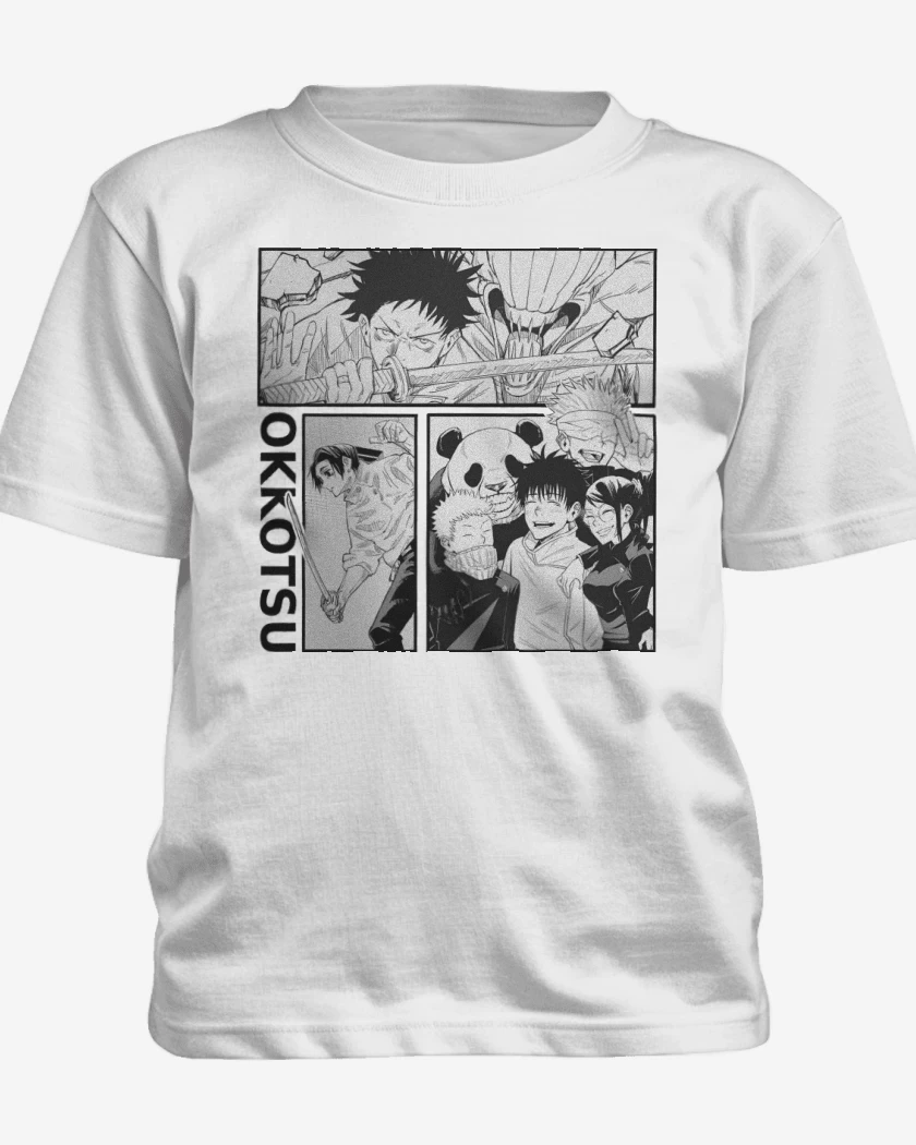 Polera de niño Blanco de Okkotsu