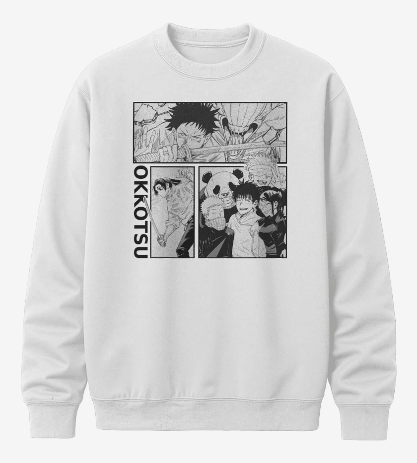 Poleron polo Blanco de Okkotsu