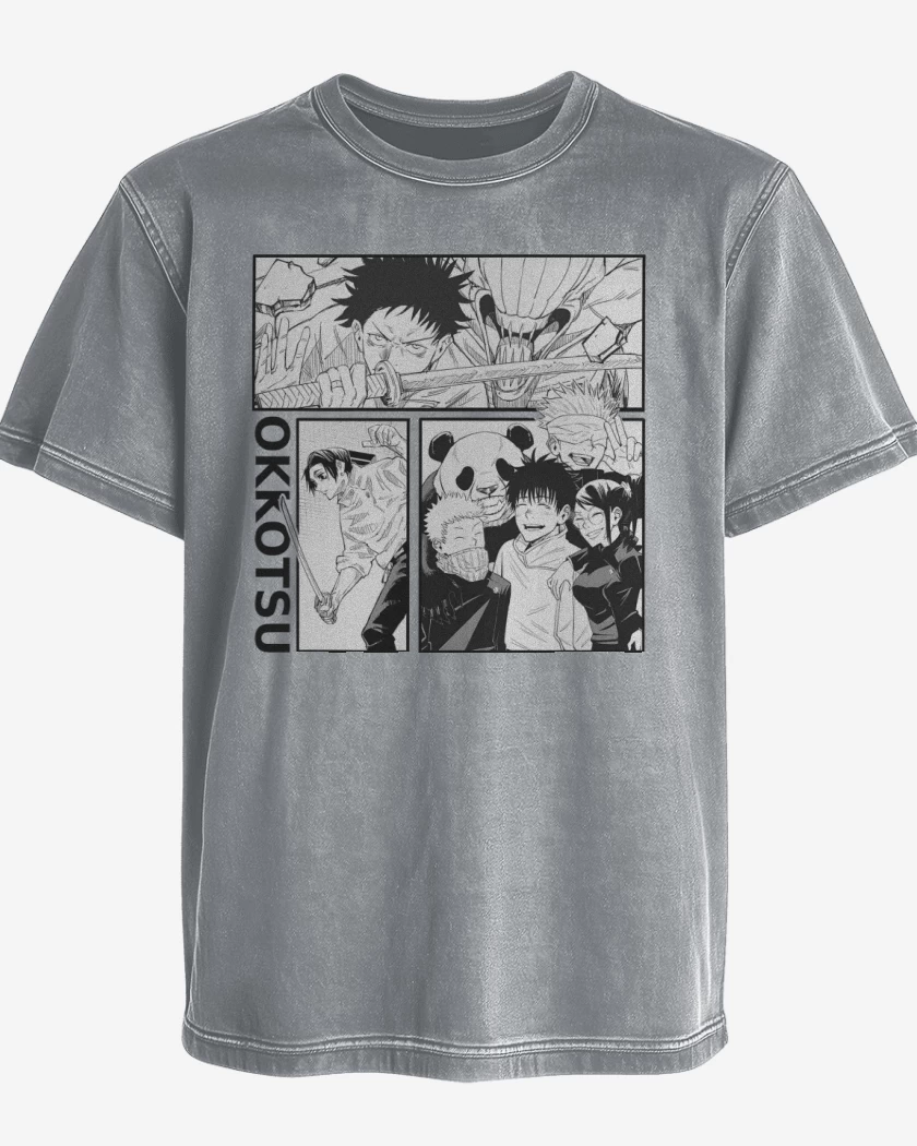 Polera desgastada Okkotsu