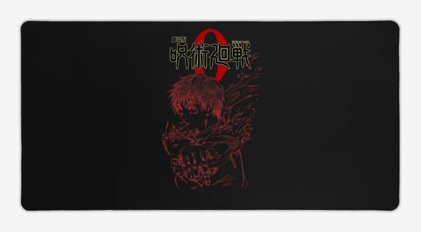 Mouse pad Gamer Negro de Jujutsu Kaisen 0 
