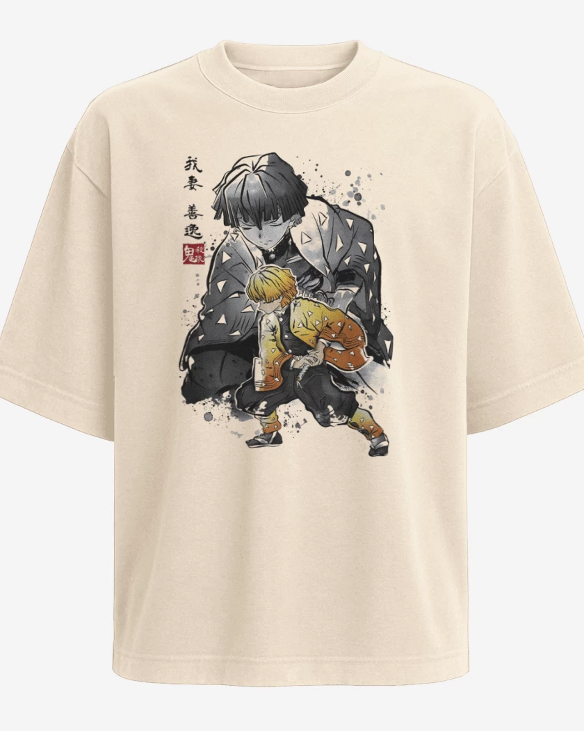 Polera Oversize Zenitsu Agatsuma 