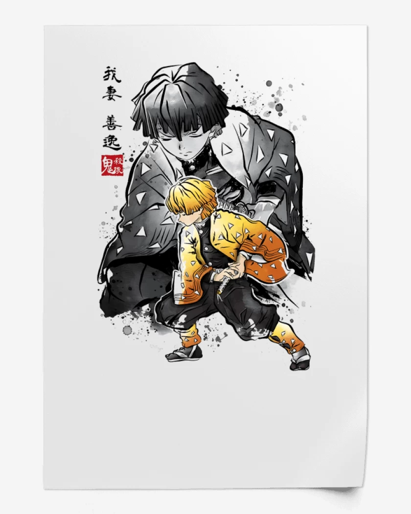 Print Zenitsu Agatsuma 
