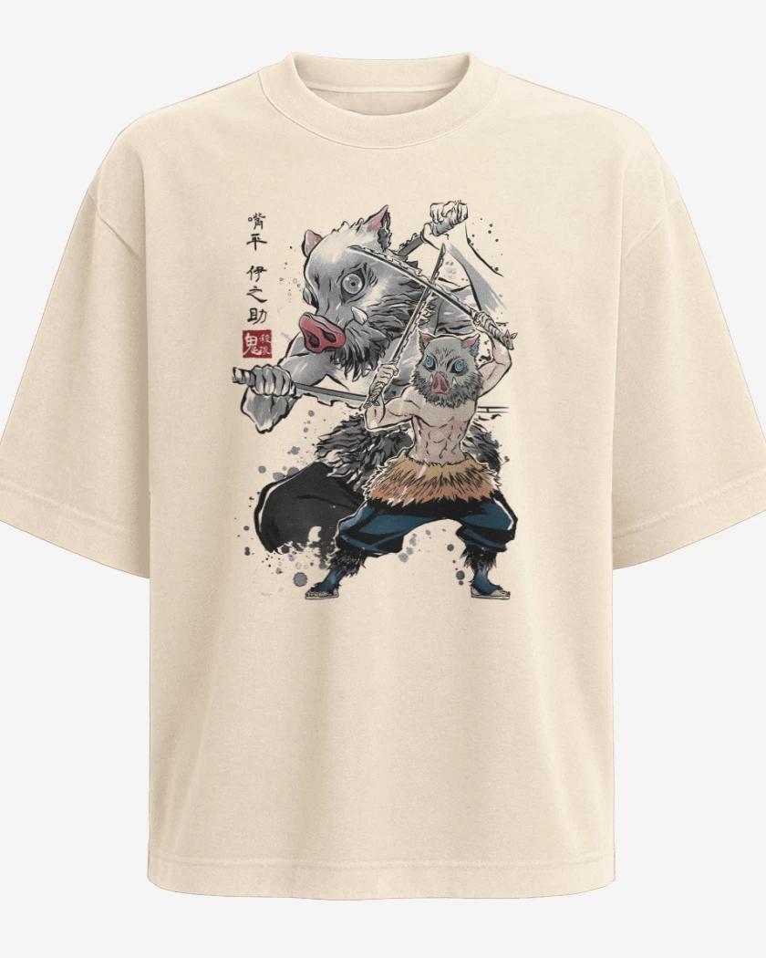 Polera Oversize Inosuke Hashibira 