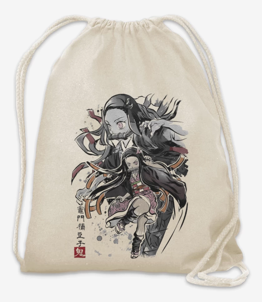 Mochila Blanco de Nezuko Kamado