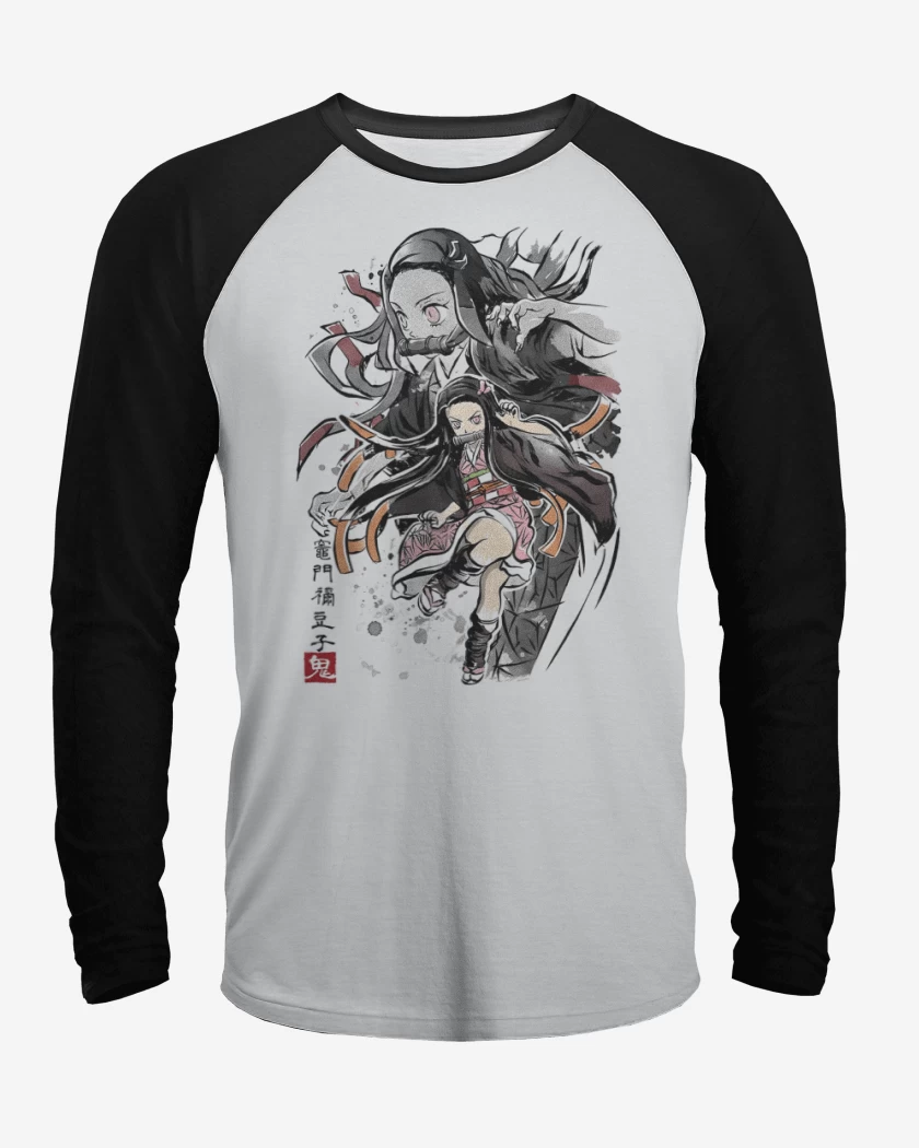 Polera Raglan Nezuko Kamado