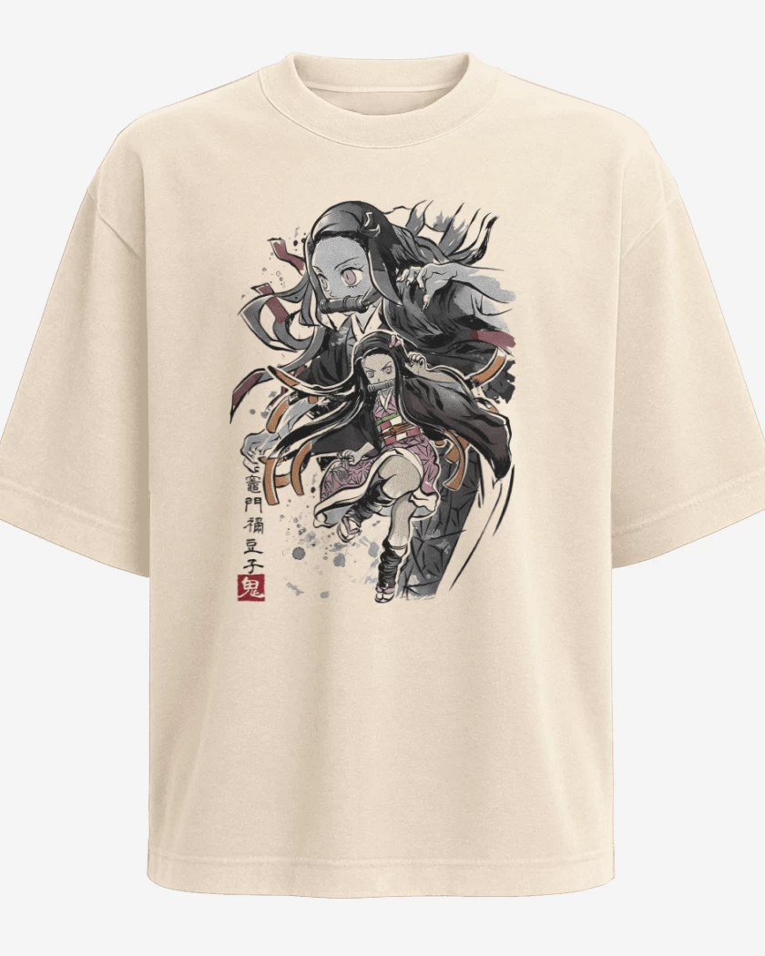 Polera Oversize Nezuko Kamado