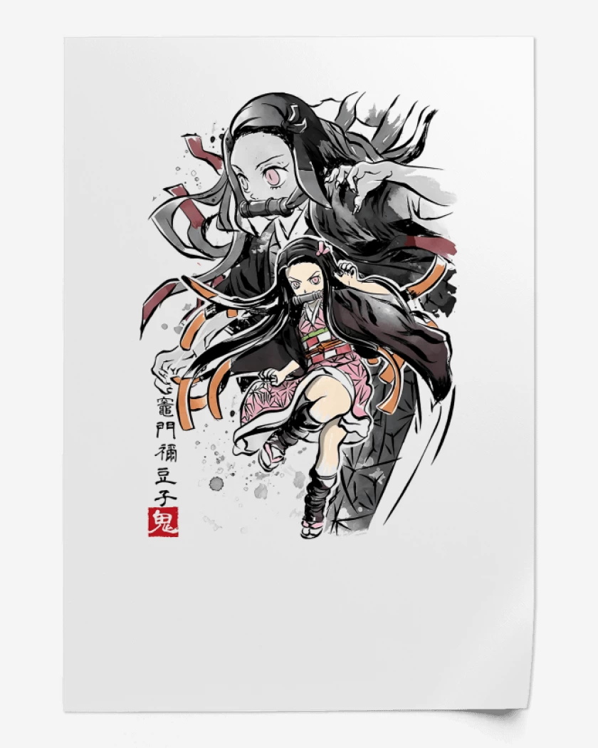 Print Nezuko Kamado