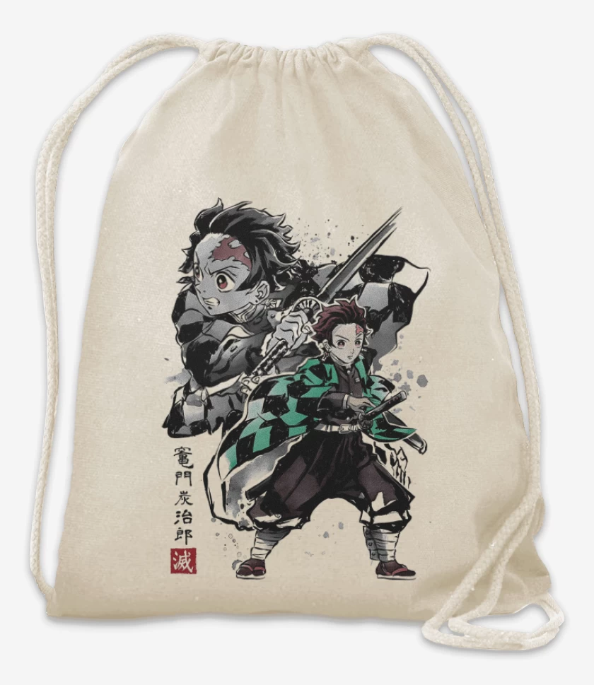 Mochila Blanco de Tanjiro Kamado