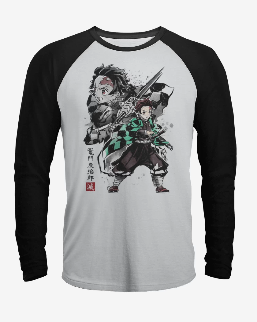 Polera Raglan Tanjiro Kamado