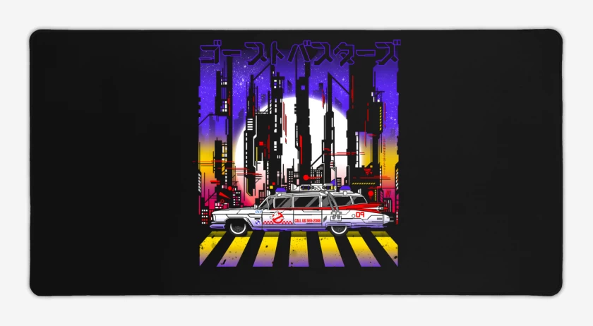 Mouse pad Gamer Negro de ECTO 01