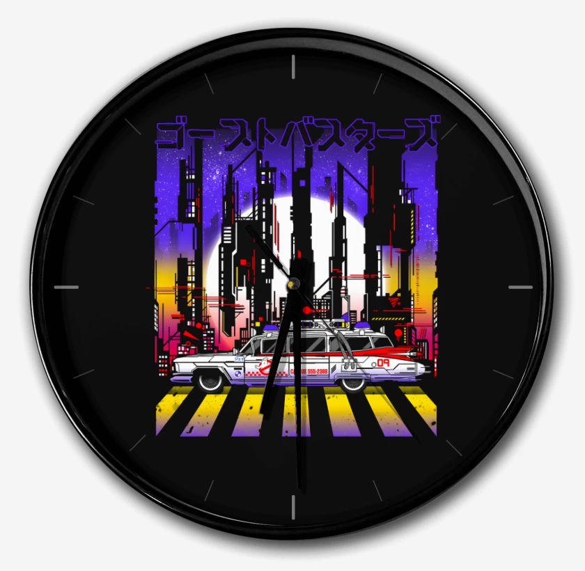 Reloj Negro de ECTO 01