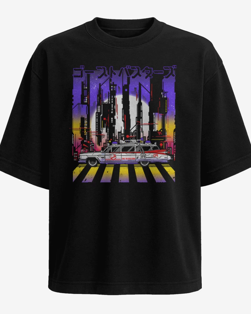 Polera Oversize Negro de ECTO 01