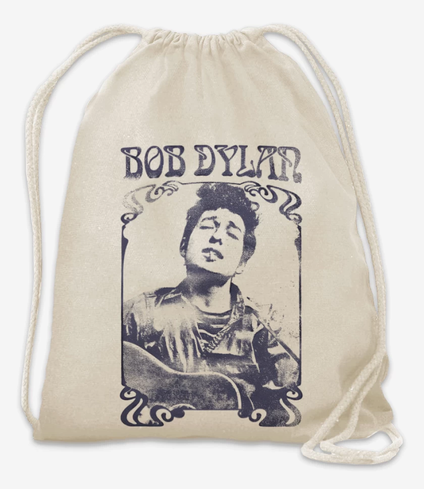 Mochila Blanco de Bob Dylan 2