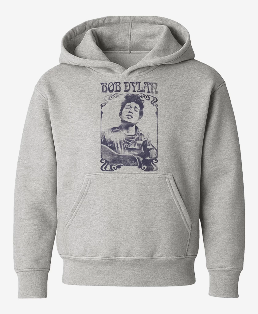 Poleron de niño Gris Melange de Bob Dylan 2