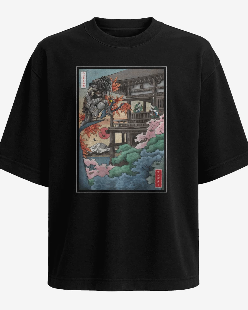 Polera Oversize Depredador Ukiyo e