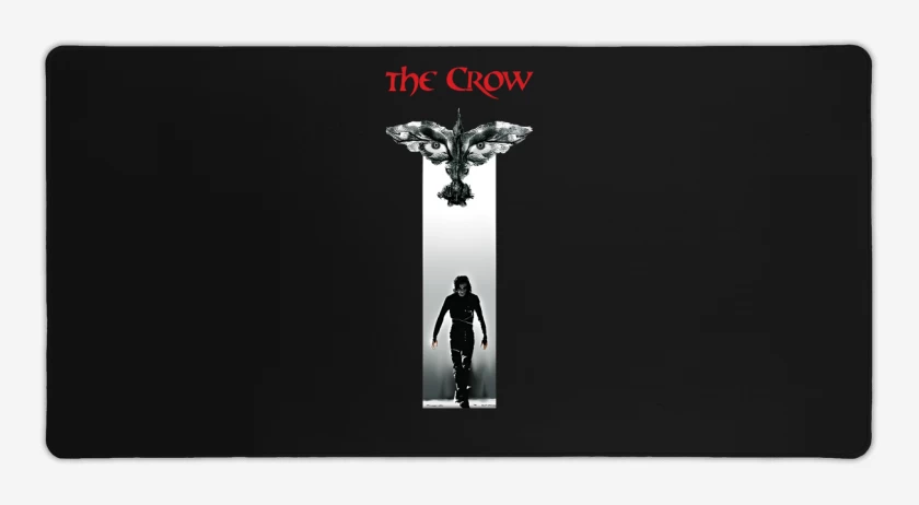 Mouse pad Gamer Negro de El cuervo