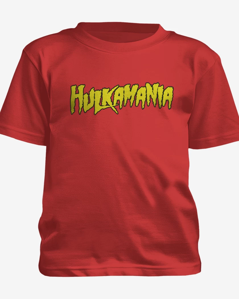 Polera de niño Rojo de Hulkamania