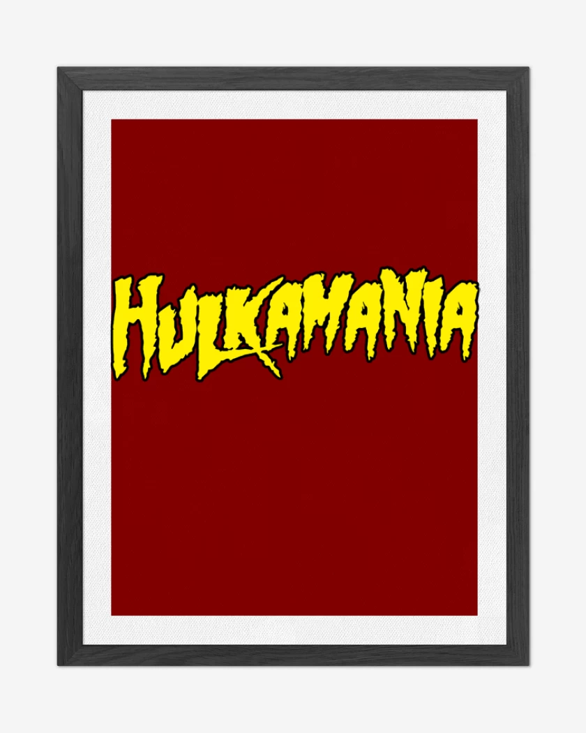 Cuadro decorativo Hulkamania