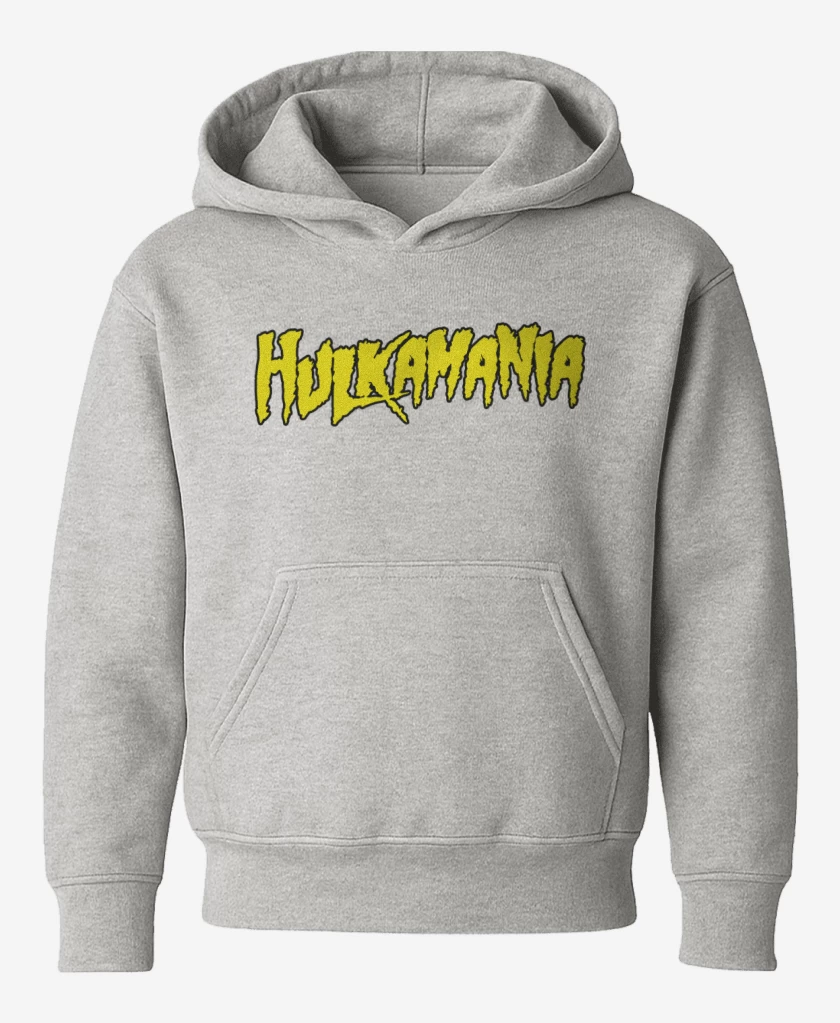 Poleron de niño Gris Melange de Hulkamania