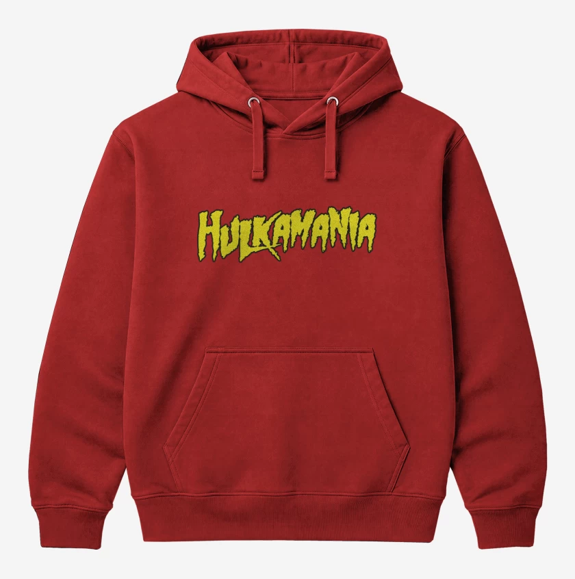 Polerón Canguro Rojo de Hulkamania