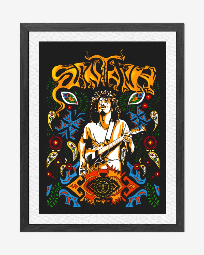 Cuadro decorativo Negro de Santana