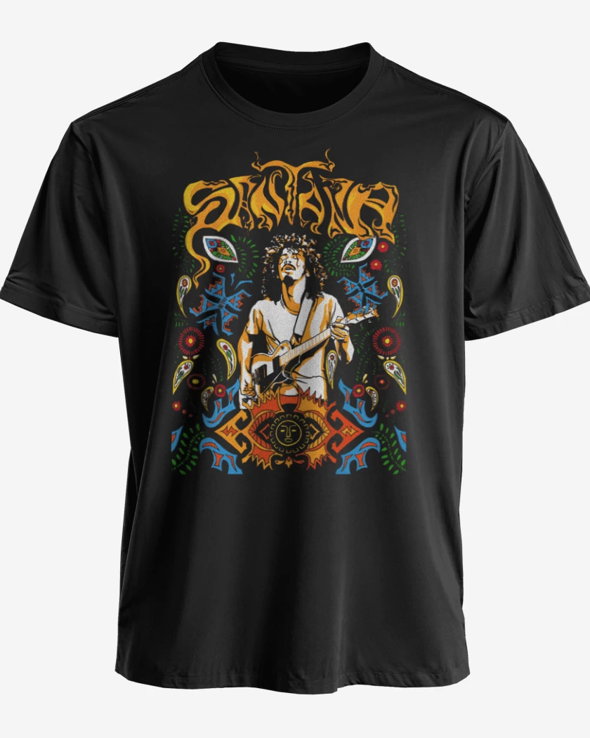 Polera premium Negro de Santana