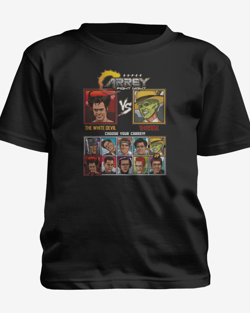 Polera de niño Super Carrey fight