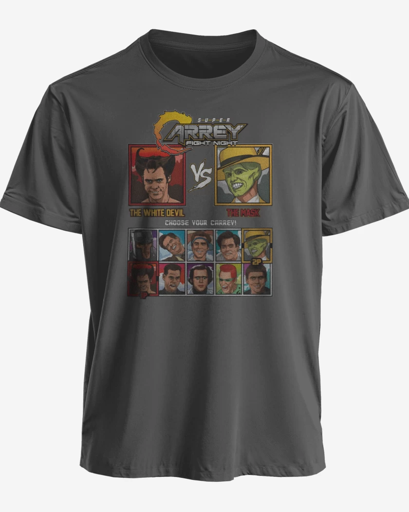 Polera Super Carrey fight