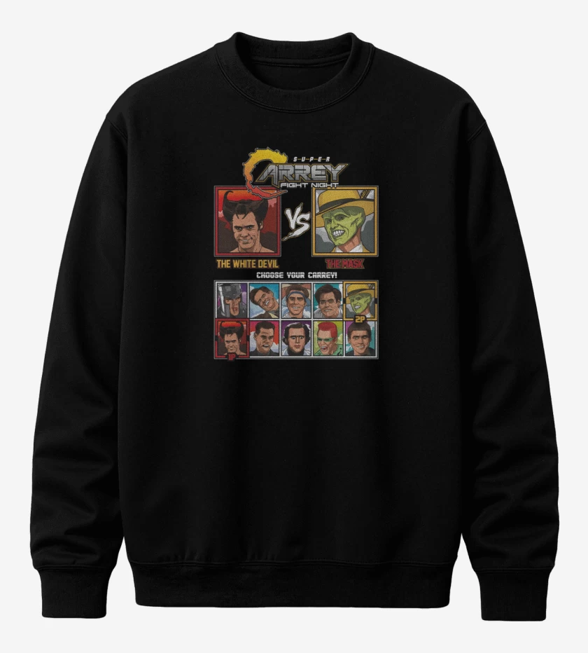 Poleron polo Super Carrey fight