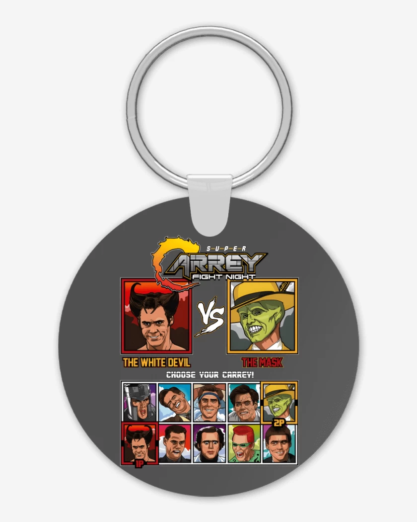Llavero Super Carrey fight