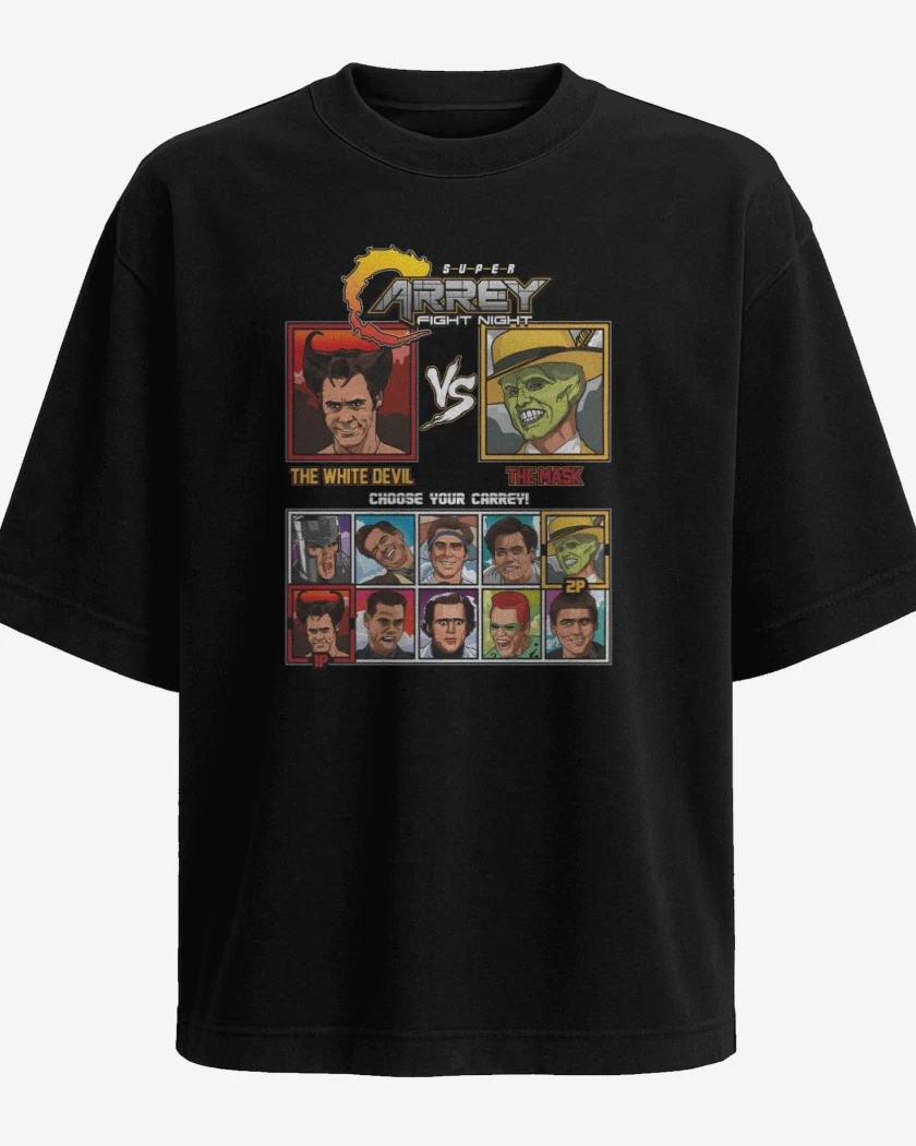 Polera Oversize Super Carrey fight