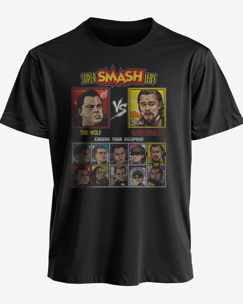 Polera Super smash leo